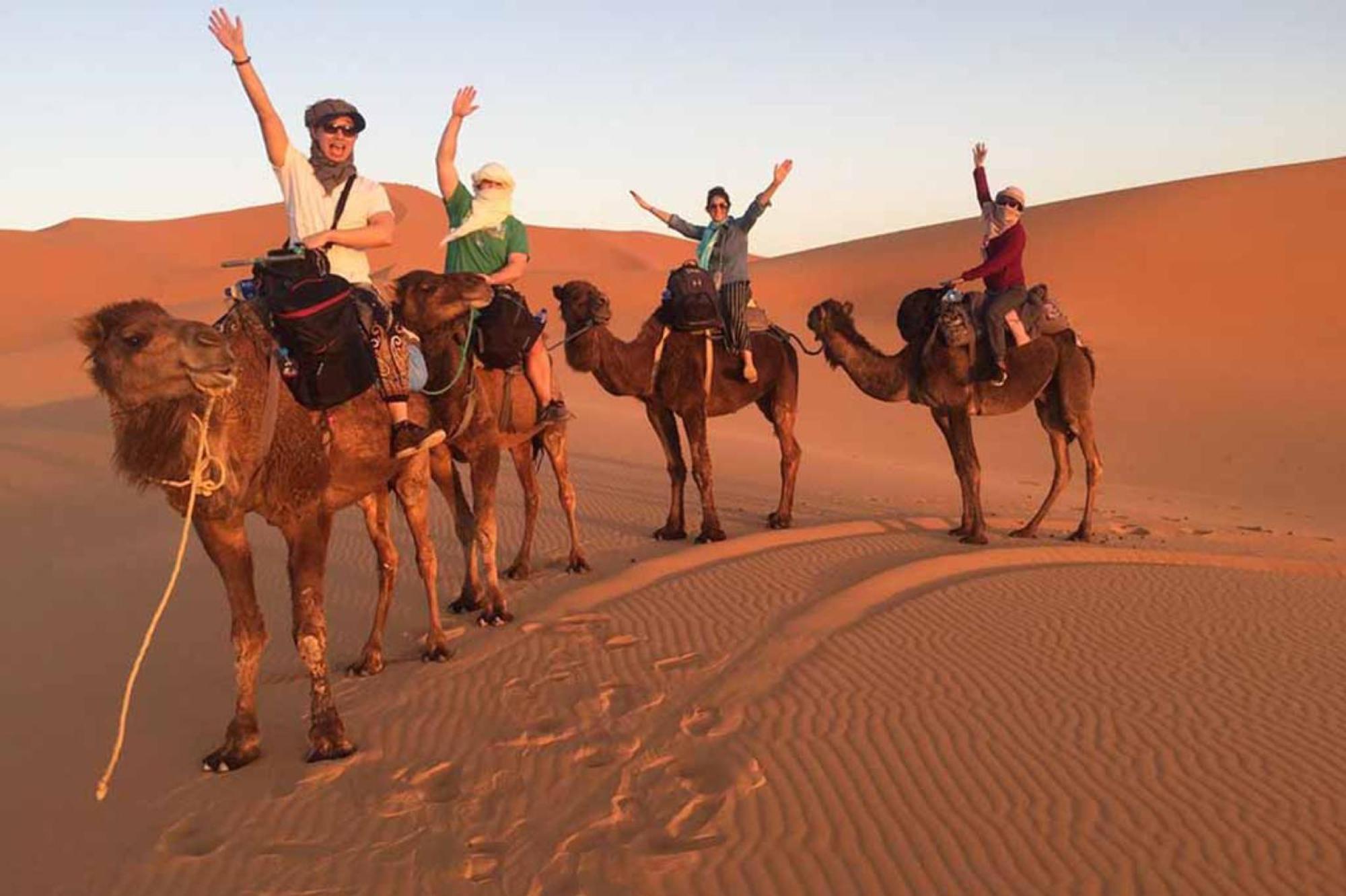 Layali Luxury Desert Camp Мерцуга Екстериор снимка