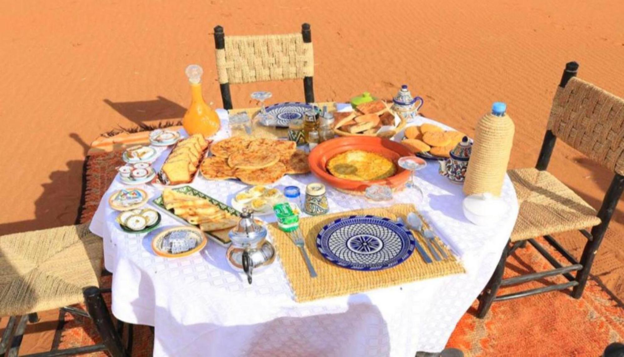 Layali Luxury Desert Camp Мерцуга Екстериор снимка