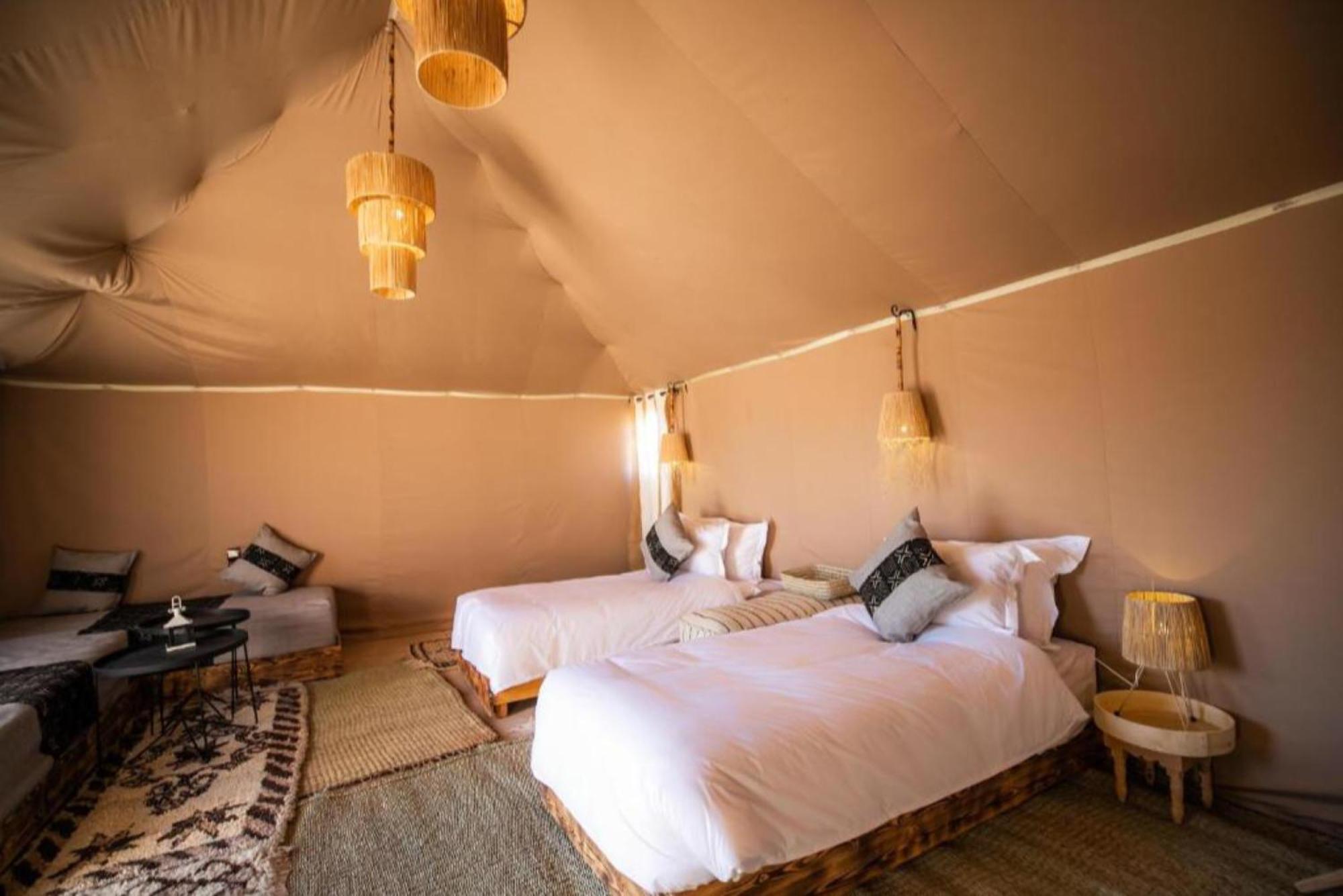 Layali Luxury Desert Camp Мерцуга Екстериор снимка
