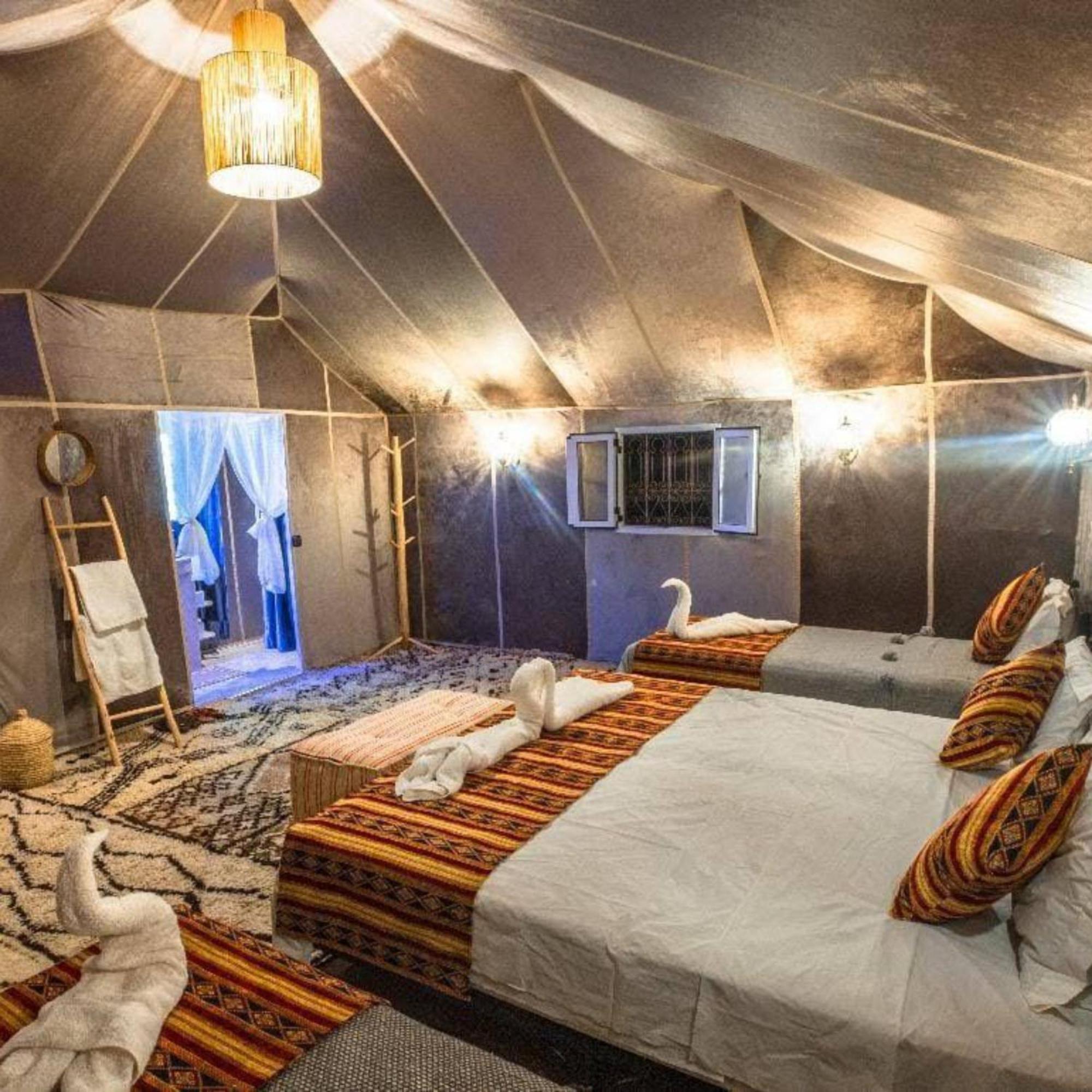 Layali Luxury Desert Camp Мерцуга Екстериор снимка